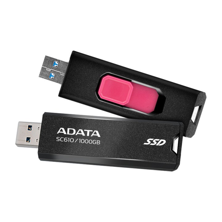 ADATA Εξωτερικό κινητό SSD SC610 1TB-USB-A 3.2 GEN 2