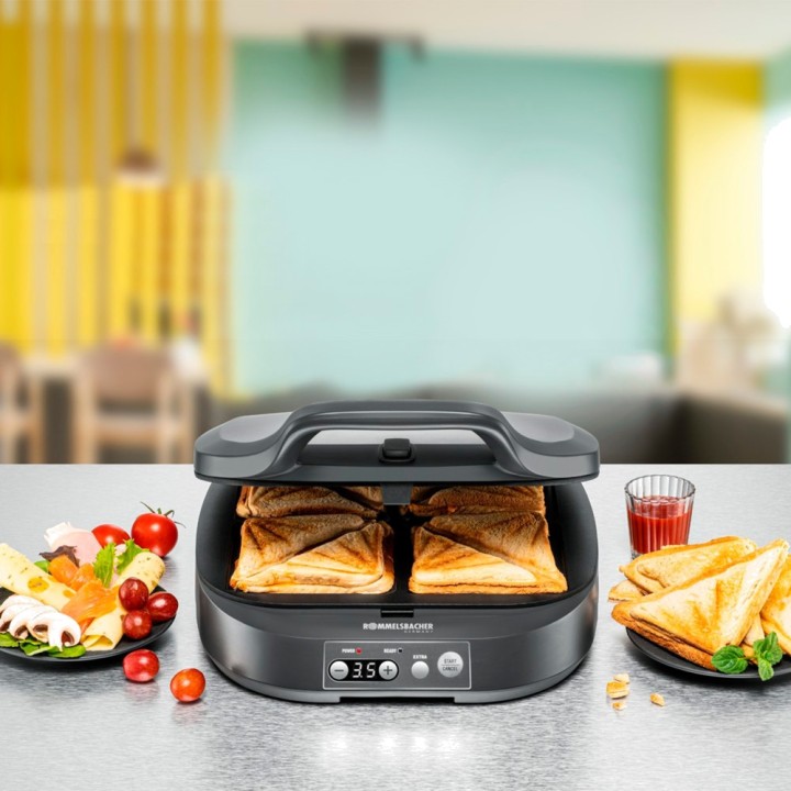 ROMMELSBACHER Appareil à sandwich électrique pour quatre
