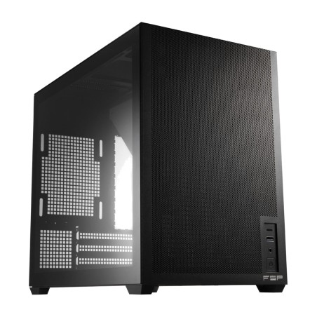 boîtier pc mini-tour avec poignée de transport s210-micro-atx
