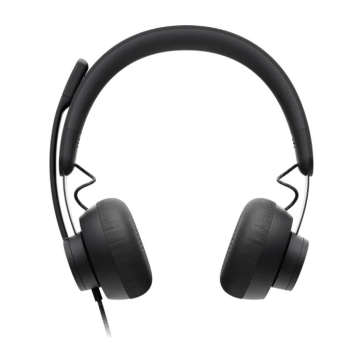 LOGITECH Auriculares de diadema con micrófono y cable USB-C para videollamadas ZONE WIRED UC 100133489