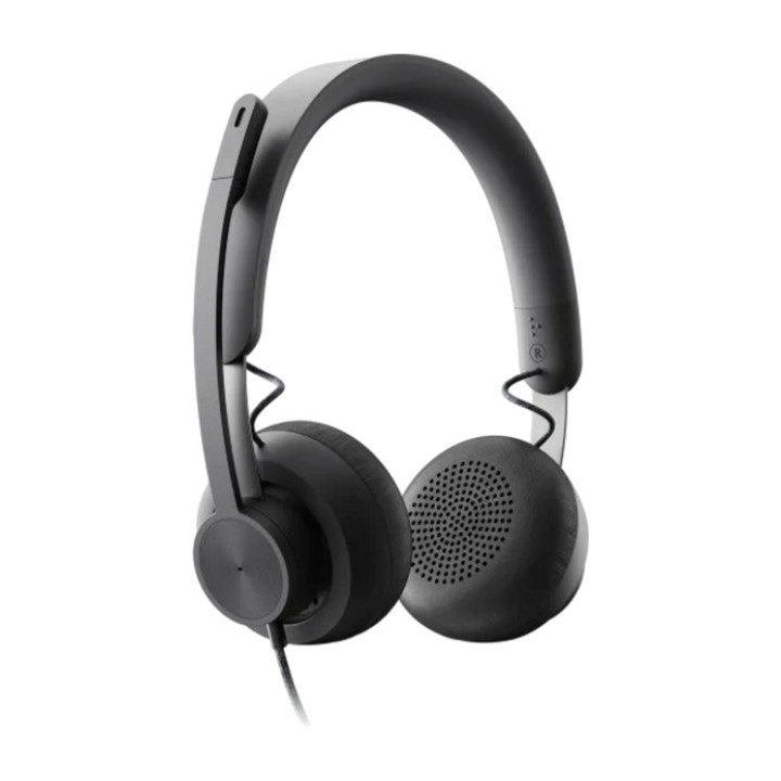 LOGITECH Casque filaire avec microphone et connexion USB-C