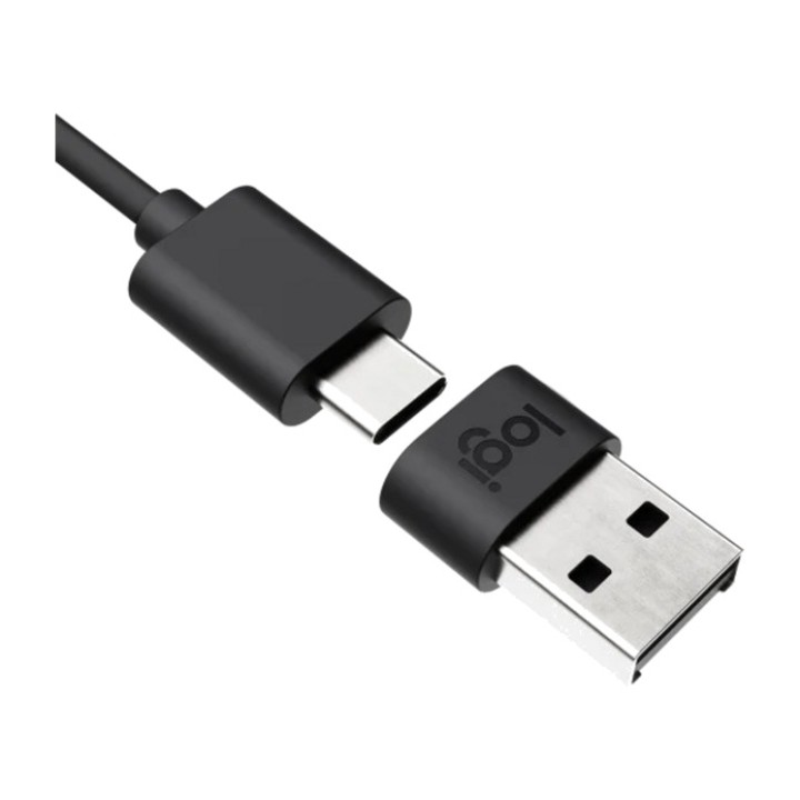 LOGITECH Wired USB-C headset with microphone for video calls