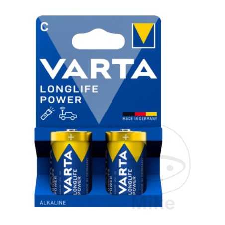 pila alcalina tipo c lr14 longlife power (2u)