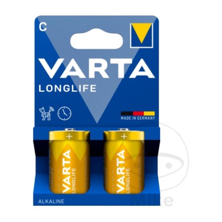 pila alcalina tipo c longlife (2u)