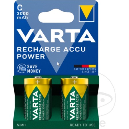 rechargeable c-type battery recharge accu power (2u) 156.01.72