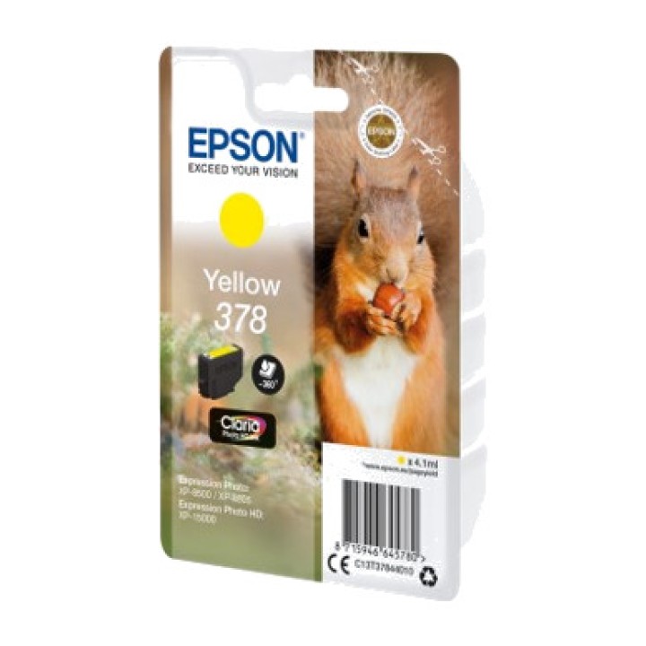 EPSON Cartouche d’encre 378-CLARIA PHOTO HD T3781VAR