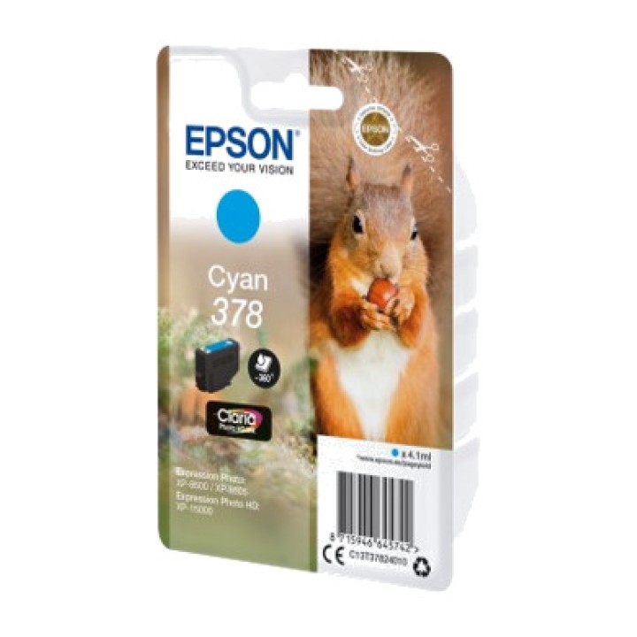EPSON Cartucho de tinta 378-CLARIA PHOTO HD T3781VAR