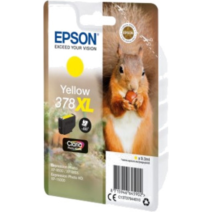 EPSON Cartouche d’encre haute capacité 378XL-CLARIA PHOTO HD