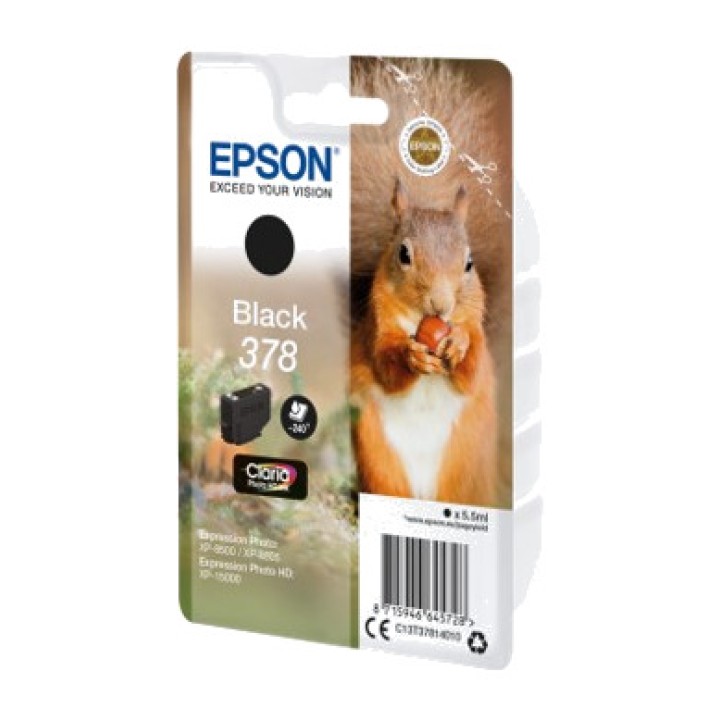 EPSON Ink cartridge 378-CLARIA PHOTO HD T3781VAR