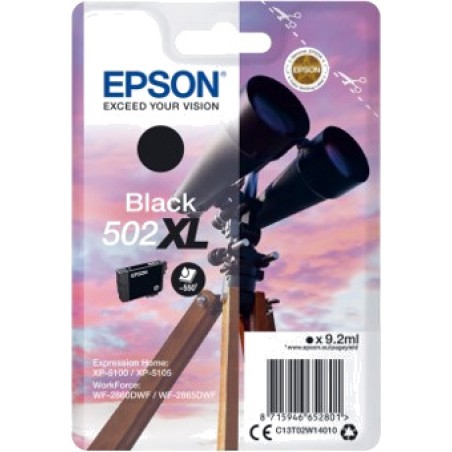 cartucho de tinta alta capacidad 502xl