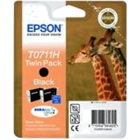 pack con cartuchos de tinta t071-durabrite ultra 2 uds