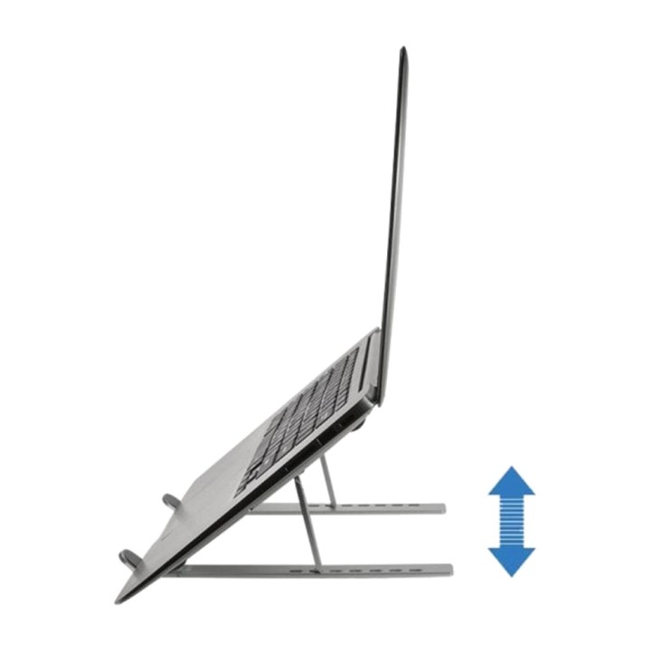 CONCEPTRONIC Foldable aluminum support for laptop up to 15.6
