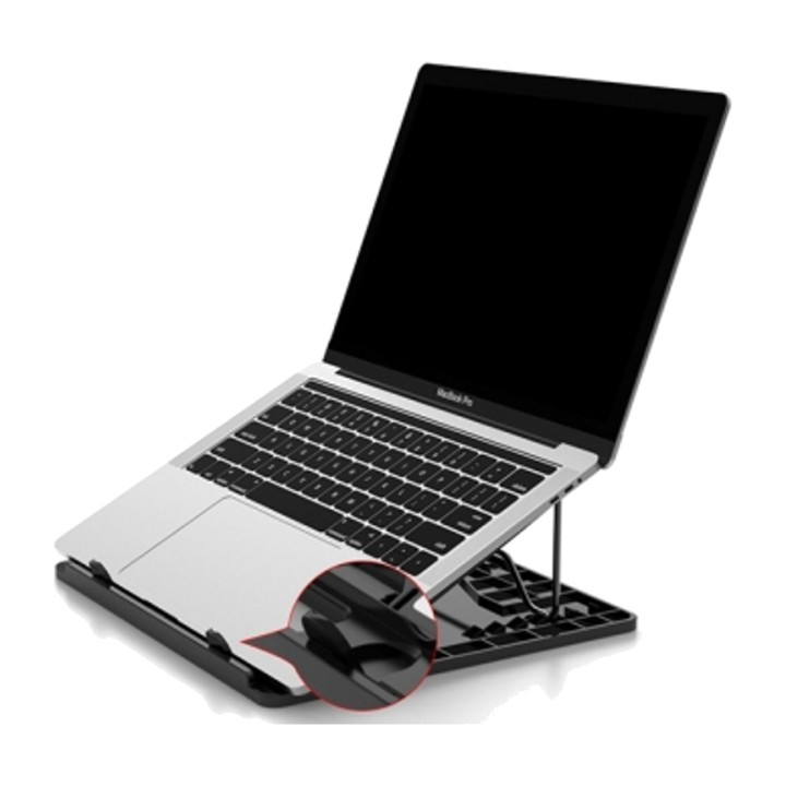 CONCEPTRONIC Support ergonomique en aluminium pour