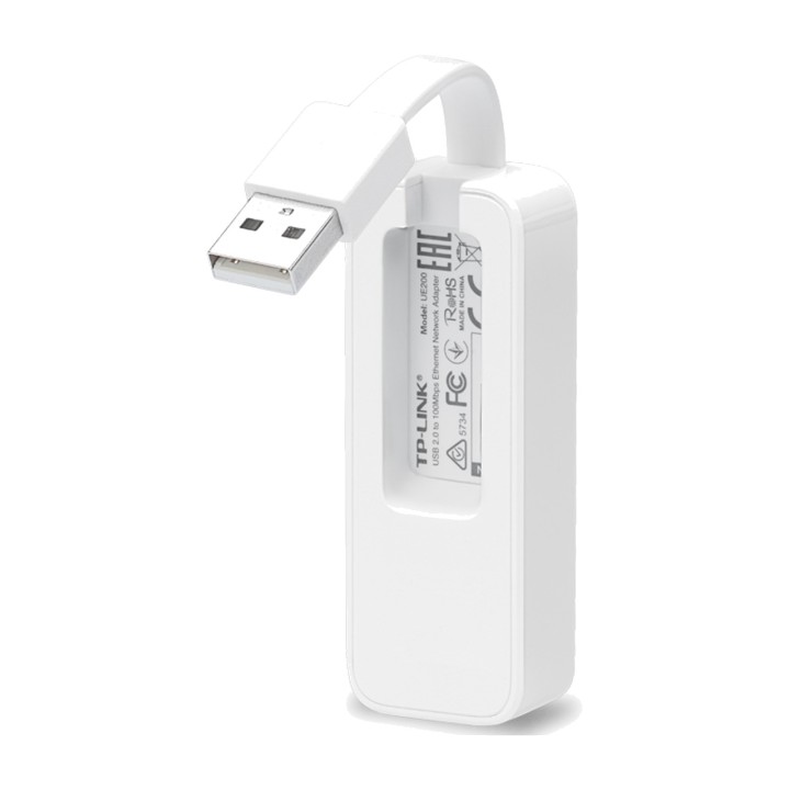 TP-LINK USB 2.0 til Ethernet adapter 10/100MBPS RJ45 UE200