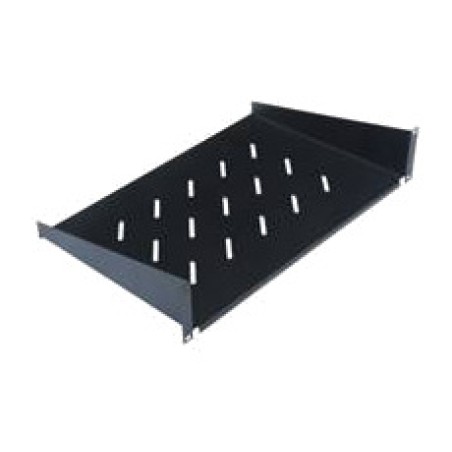 bandeja fija con dos anclajes para armario rack 19 pulgadas 1u 300mm 25kg