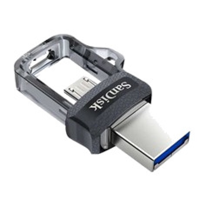 SANDISK Memoria USB 3.0 con doble conector para móvil