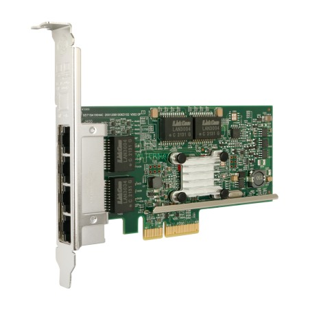 placa de rede pcie de quatro portas bcm5719-4p 1gbit 4x-rj45