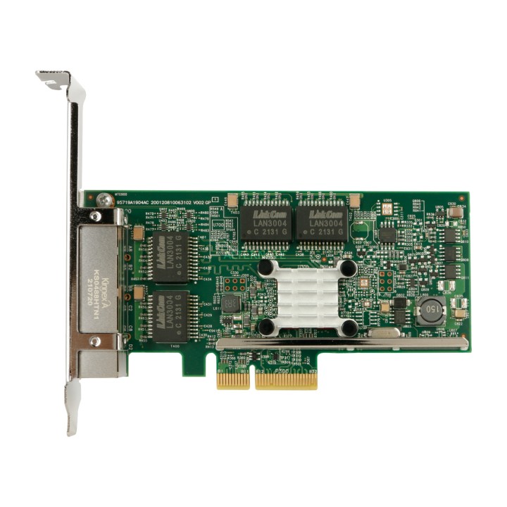 BROADCOM PCIe-netkaart met vier poorten BCM5719-4P 1GBIT