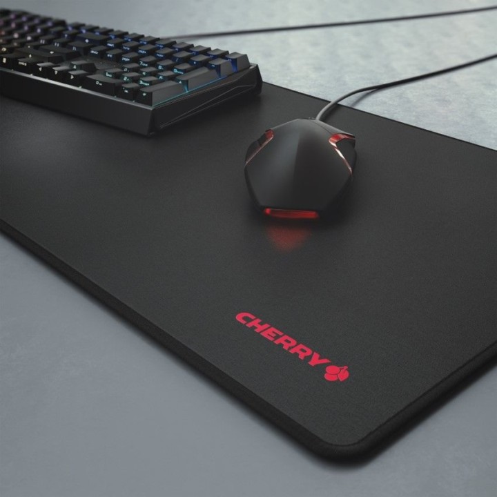 CHERRY Piatto XXL da scrivania per tastiera e mouse gaming