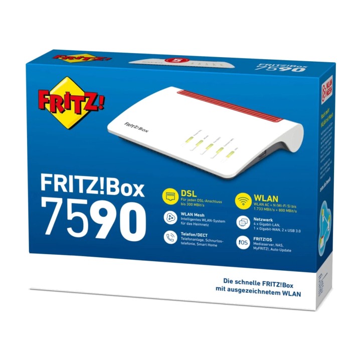 FRITZ VDSL WiFi 5 Doppelband-Router wie neu konditioniert