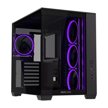 caja de pc semitorre atx con cristal panorámico a32 plus-argb