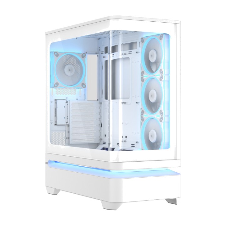 ASUS Semi-toren ATX-case met panoramisch zicht en vier