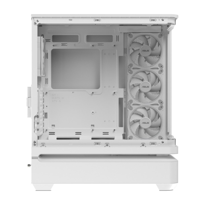 ASUS Semi-toren ATX-case met panoramisch zicht en vier