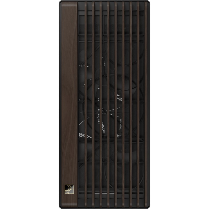 ASUS Velká torzo PC s dřevěnou přední deskou pro desky E-ATX