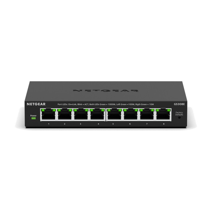 NETGEAR Switch Gigabit intelligent administrable à 8 ports