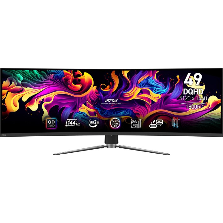 MSI 49-Zoll-Curved-QD-OLED-Gaming-Monitor MPG 491CQPDE