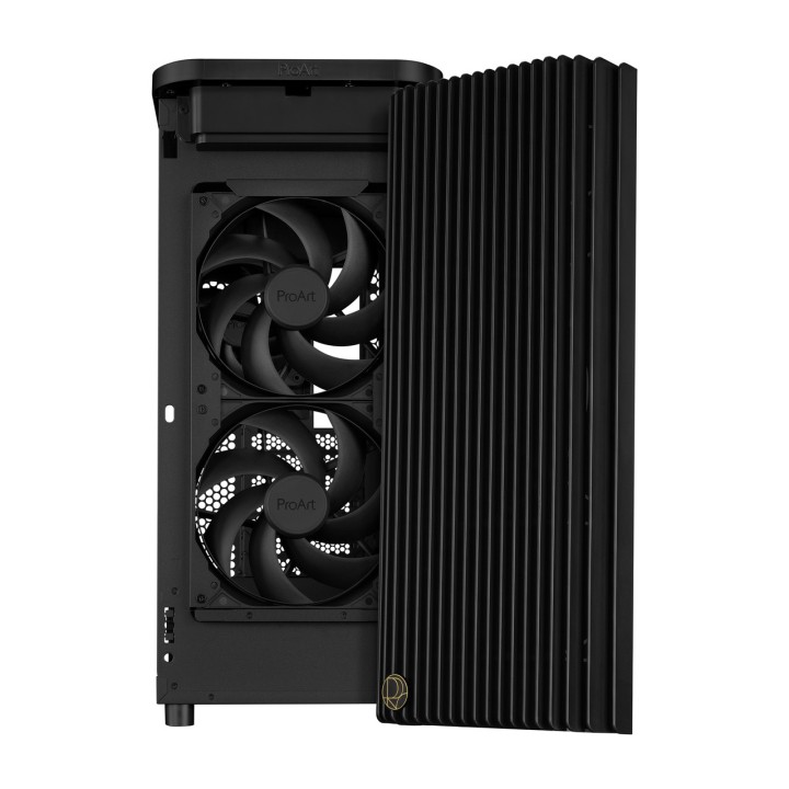 ASUS Boîtier PC moyen tour ATX avec fenêtre et ventilateurs