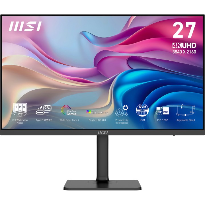 MSI Monitor da 27 pollici per design e ufficio
