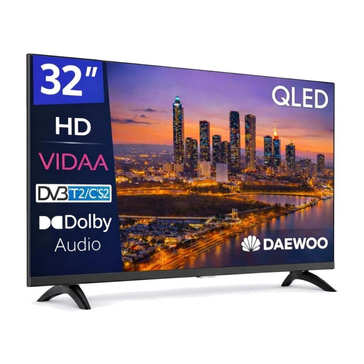 DAEWOO Televisor inteligente QLED de 32 pulgadas 32VB56HQ
