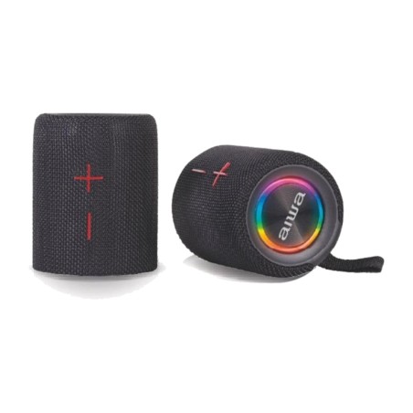 altavoz bluetooth estéreo resistente al agua con luz rgb bst-250 2x10w ipx5