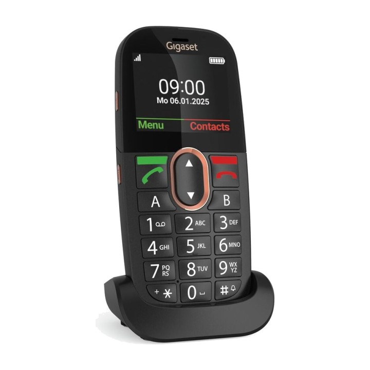 GIGASET 4G mobile phone for seniors with large keys GL695