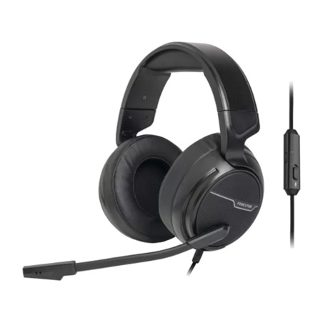 auriculares gaming con micrófono abatible y control en cable jack-3,5mm 2m 20-20000hz