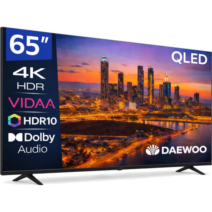 DAEWOO Téléviseur intelligent QLED de 65 pouces 65VB56QV