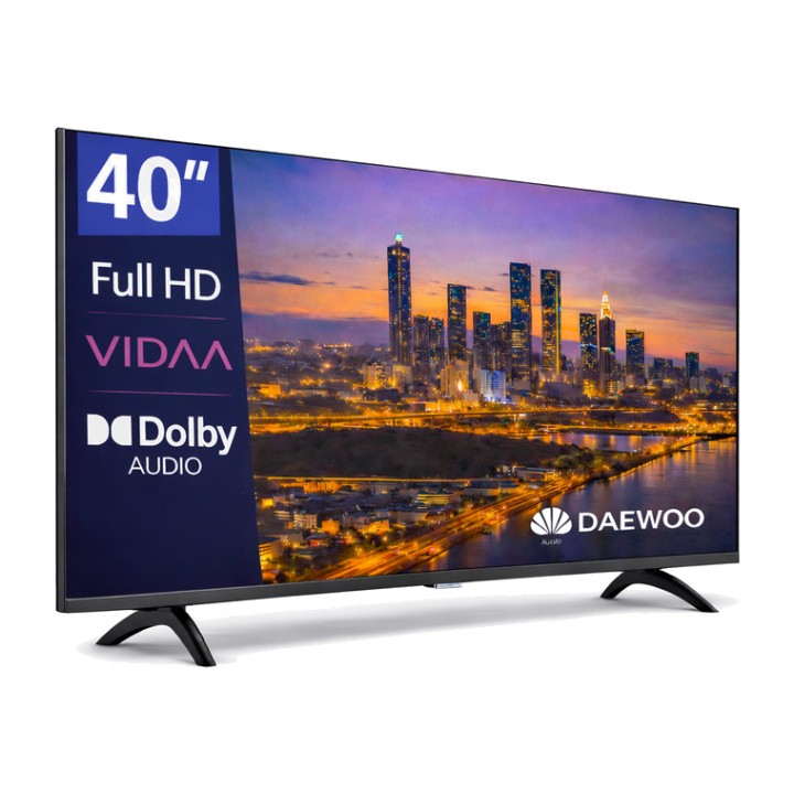 DAEWOO Téléviseur intelligent LED de 40 pouces 40VB56FV FHD