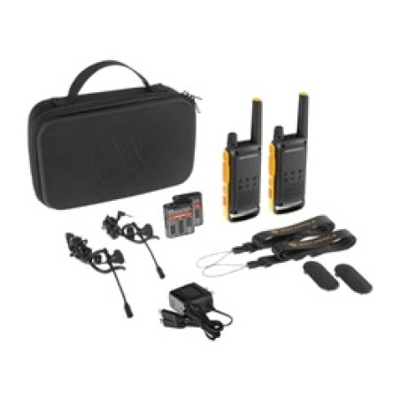 pack de 2 walkie talkies sin licencia con maletín talkabout-t82-extreme pmr446 10km