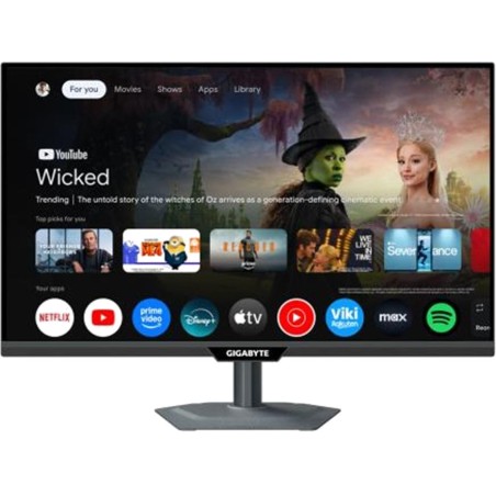 monitor gaming con google tv m27qs 27" qhd 180hz ss-ips