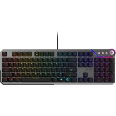 tastiera gaming meccanica silenziosa con illuminazione rgb strike-600 v2