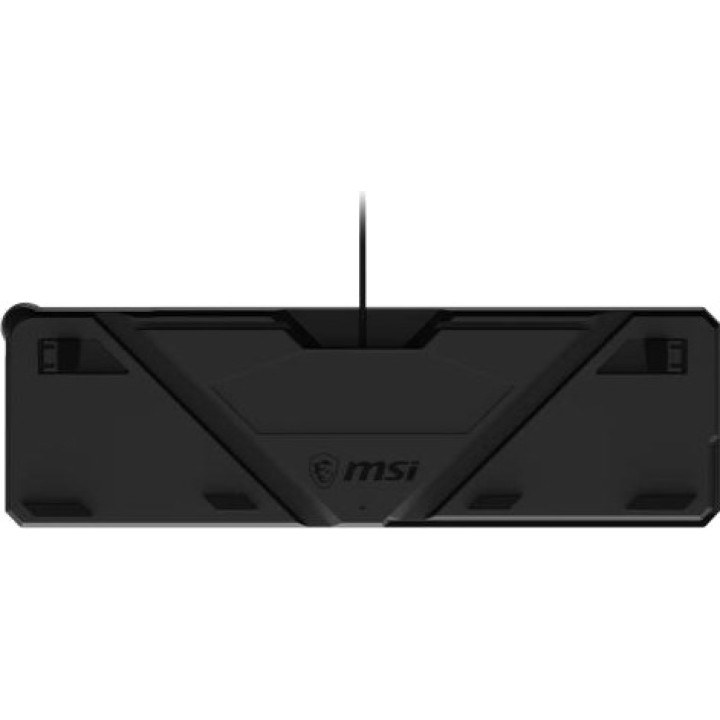 MSI Teclado mecánico gaming silencioso con iluminación RGB