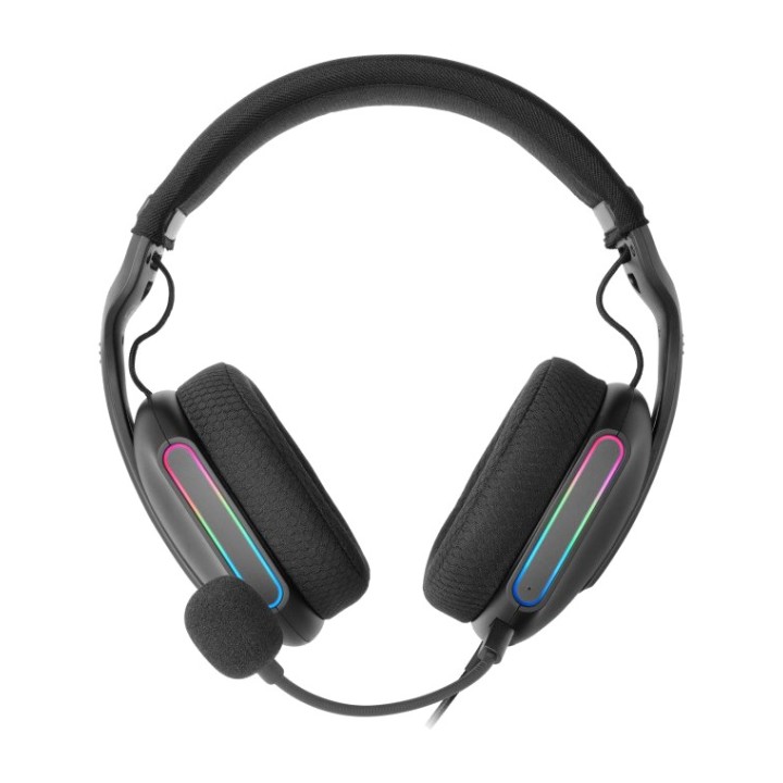 MARS GAMING Casque avec microphone et éclairage MH-PRO-ARGB