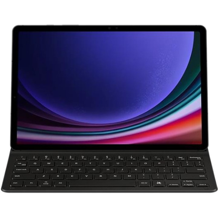 SAMSUNG Custodia sottile per tablet con tastiera e tasto