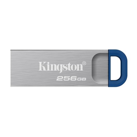 chiavetta usb 3.2 in metallo con anello portachiavi datatraveler-kyson g2 256gb 220mb/s