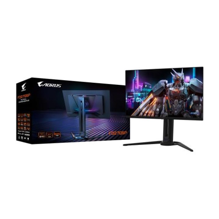 GIGABYTE Écran gaming QD-OLED de 27 pouces AORUS FO27Q5P QHD