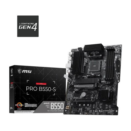 placa base atx para amd pro b550-s ddr4 am4