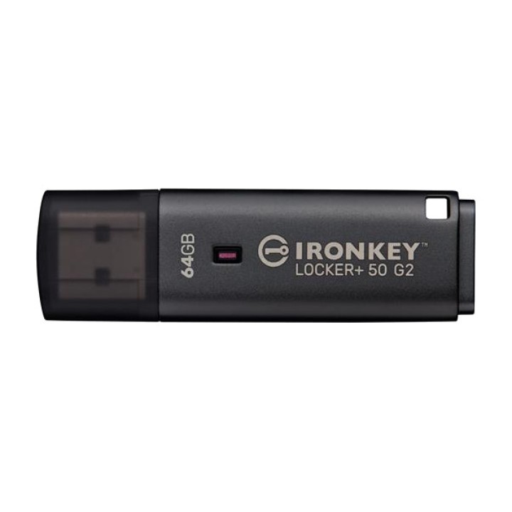 KINGSTON Clé USB chiffrée IRONKEY-LOCKER+ 50 G2 64GB