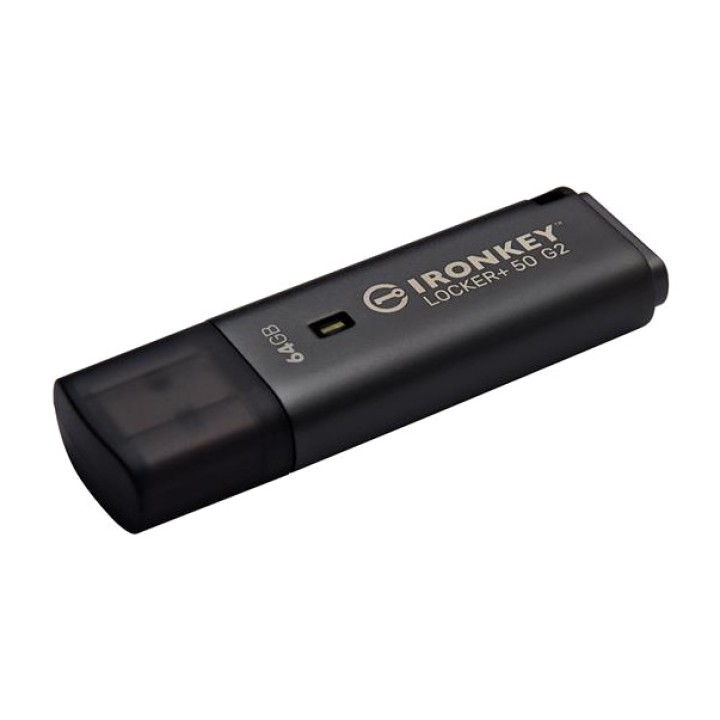 KINGSTON Verschlüsselter USB-Stick IRONKEY-LOCKER+ 50 G2