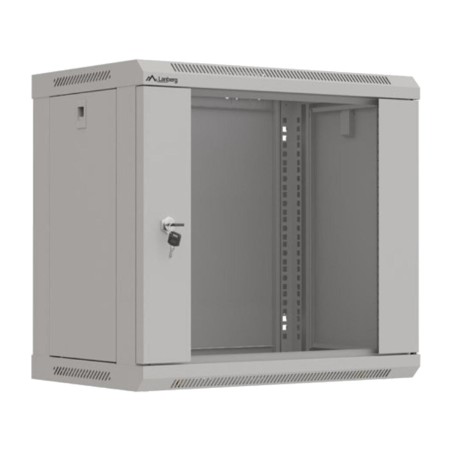 armoire rack murale avec porte vitrée 19" 9u 540x350mm wf03-5309-10s